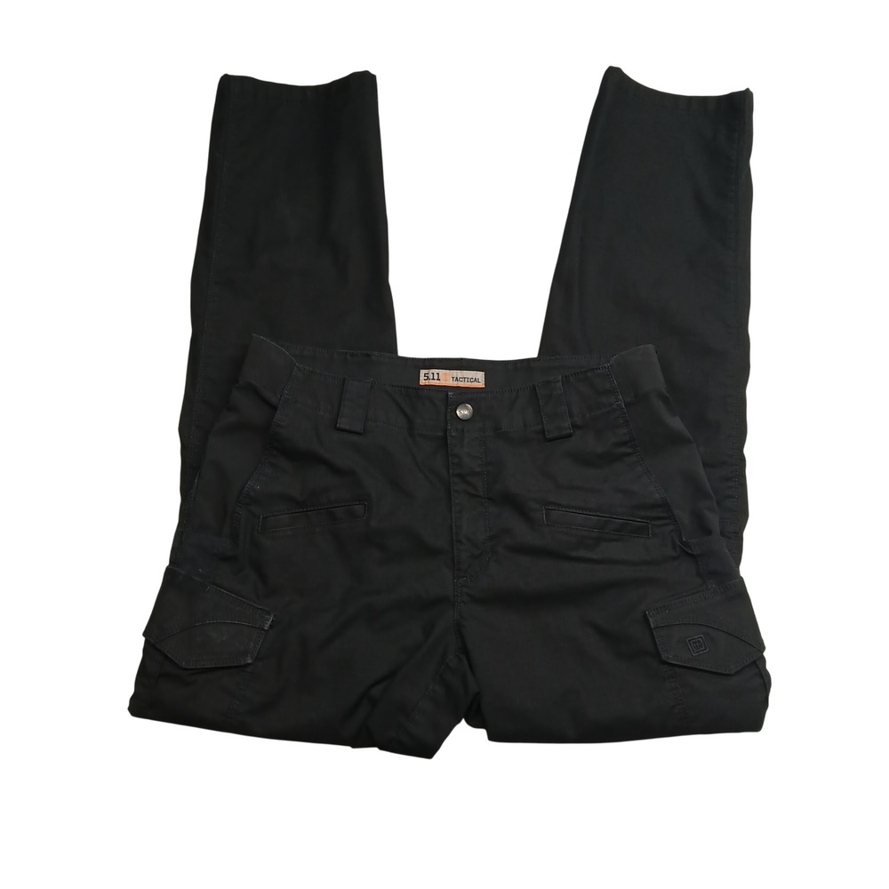5.11 Tactical‎ Stryke Pants Mens 32x32 Black Flex-Tac Ripstop Cargo 74521-019